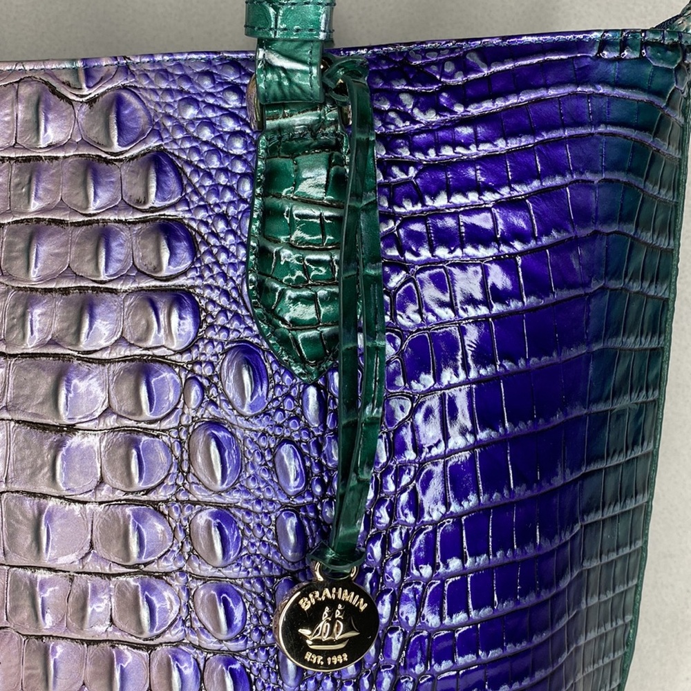NWT $385 RETAIL Brahmin Ellen Enchant Ombré Melbourne!🧜🏼‍♀️🧜🏼‍♀️ - Picture 3 of 17